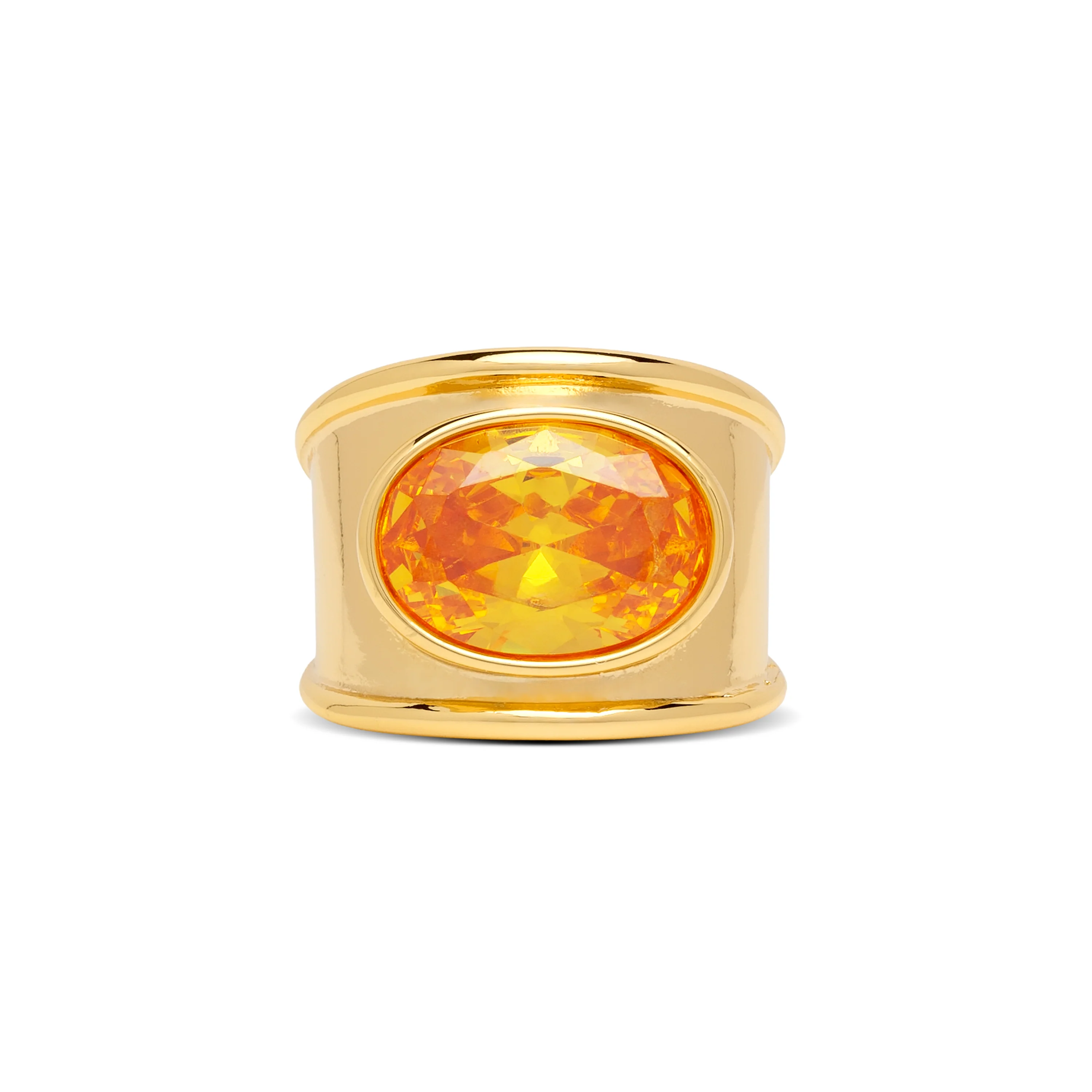 November Chunky Birthstone Ring